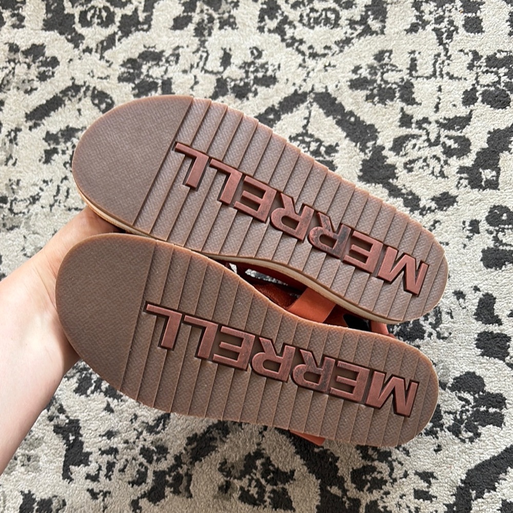Merrell dusty rose Sandals Comfortable Summer Footwear - Picture 4 of 9